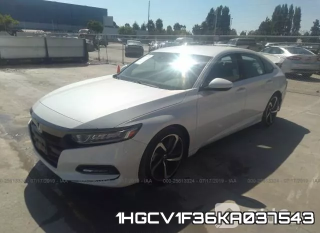 1HGCV1F36KA037543 фото 3