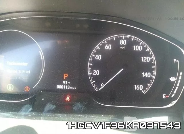 1HGCV1F36KA037543 фото 8