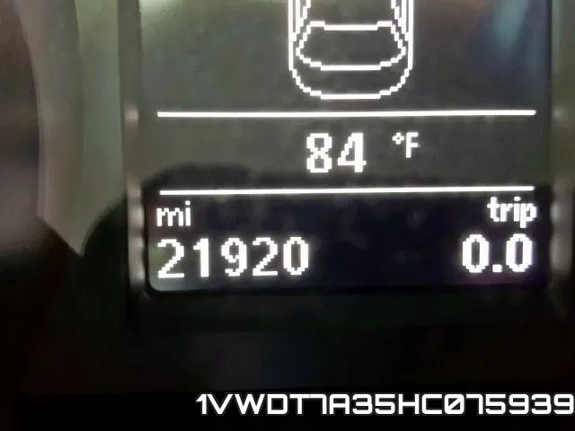 1VWDT7A35HC075939 фото 9