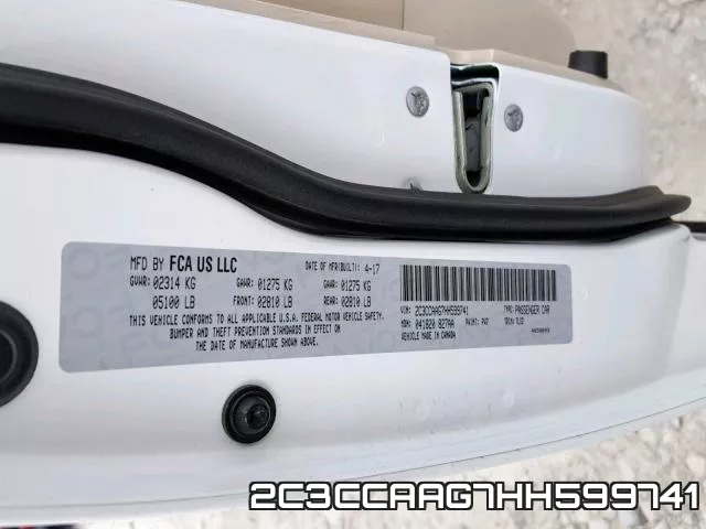 2C3CCAAG7HH599741 фото 2