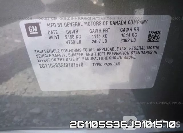 2G1105S36J9101570 фото 10