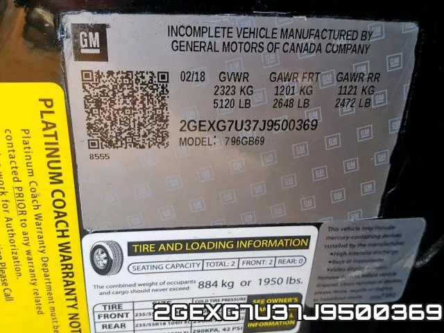 2GEXG7U37J9500369 фото 2