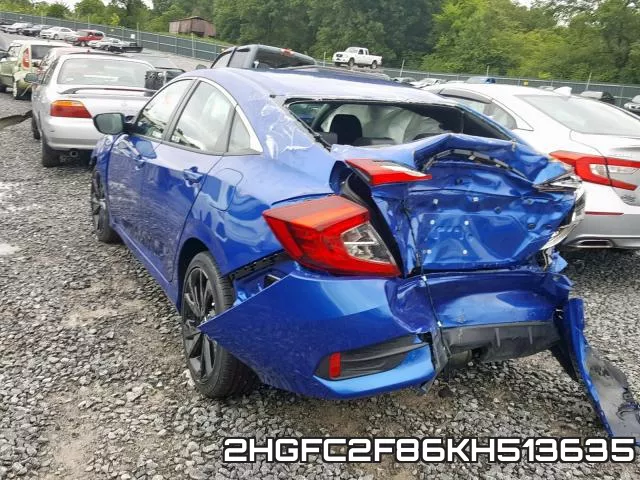 2HGFC2F86KH513635 фото 4