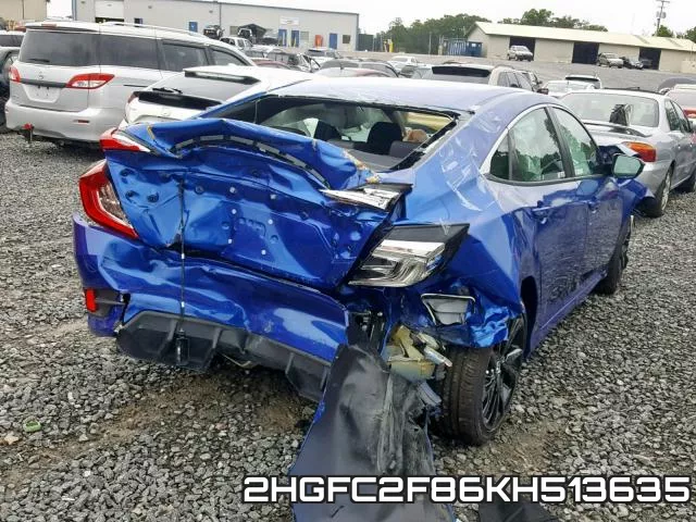 2HGFC2F86KH513635 фото 5