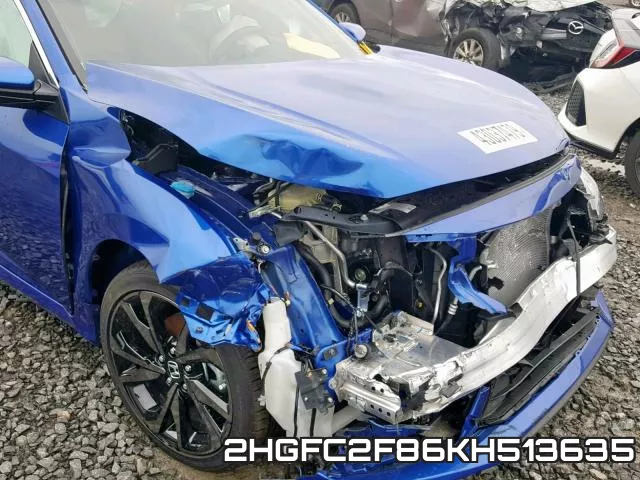 2HGFC2F86KH513635 фото 10