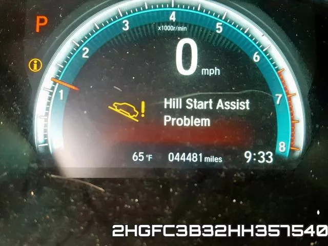 2HGFC3B32HH357540 фото 9