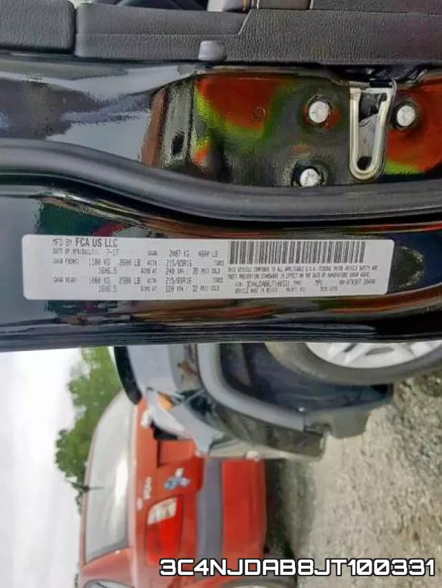 3C4NJDAB8JT100331 фото 2