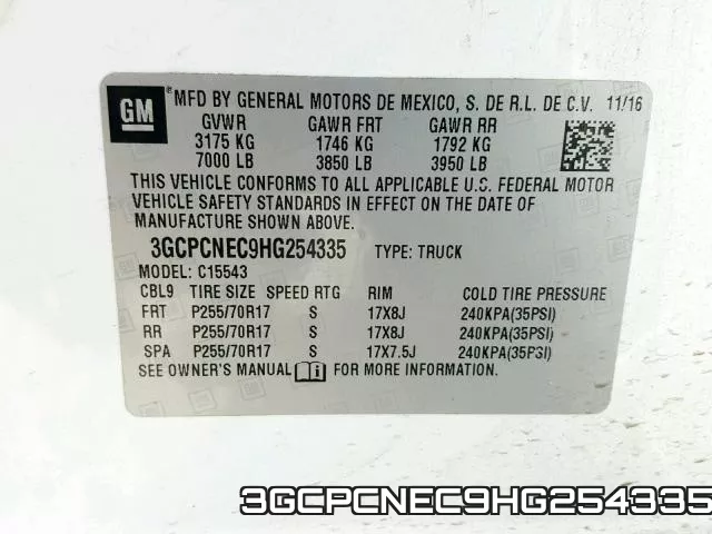 3GCPCNEC9HG254335 фото 2