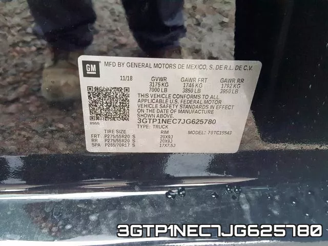 3GTP1NEC7JG625780 фото 2