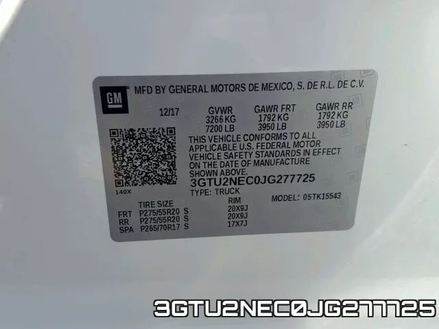 3GTU2NEC0JG277725 фото 2