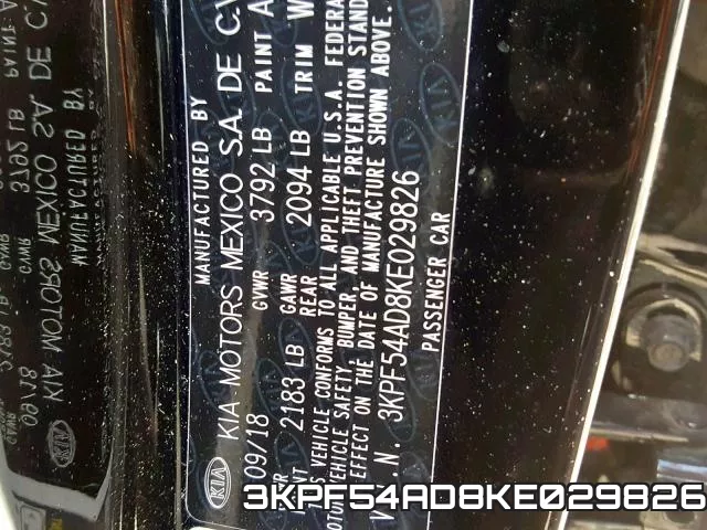 3KPF54AD8KE029826 фото 2
