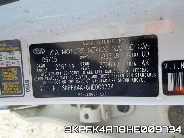 3KPFK4A78HE009734 фото 2