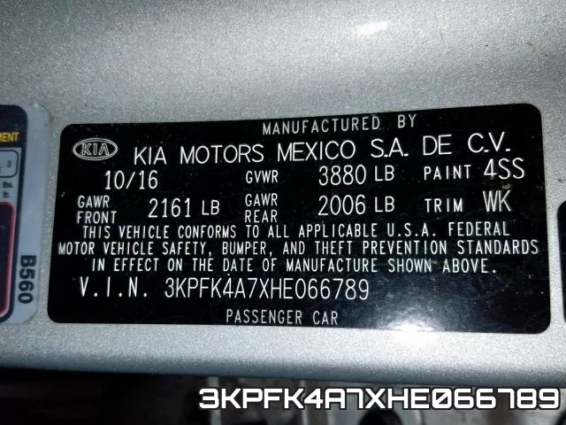 3KPFK4A7XHE066789 фото 2