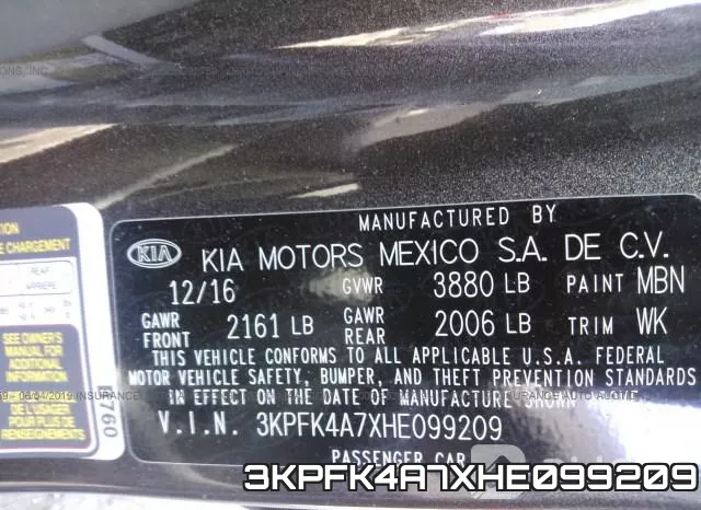 3KPFK4A7XHE099209 фото 10