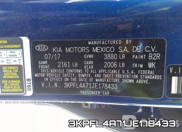 3KPFL4A71JE178433 фото 10