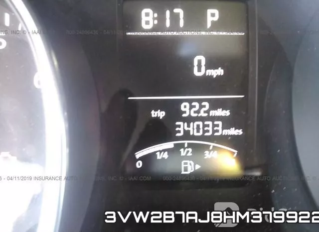 3VW2B7AJ8HM379922 фото 8