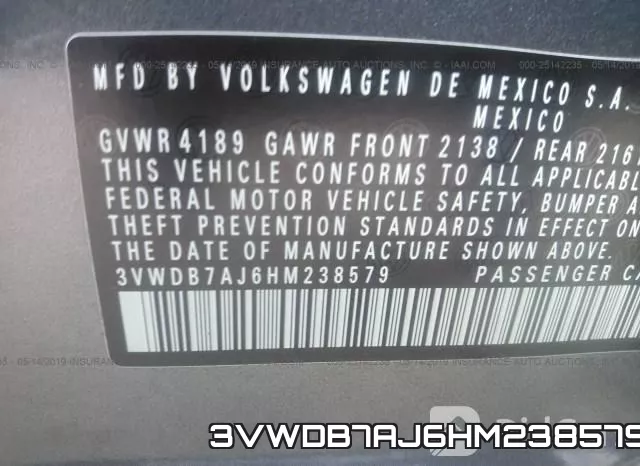 3VWDB7AJ6HM238579 фото 10