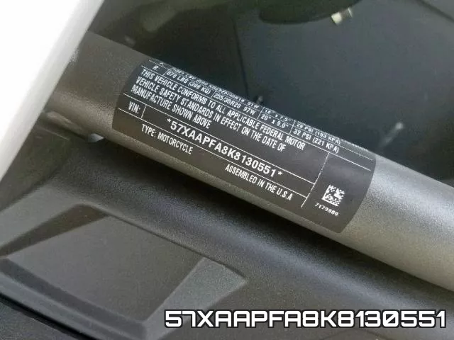 57XAAPFA8K8130551 фото 2