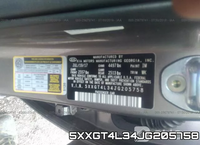 5XXGT4L34JG205758 фото 10