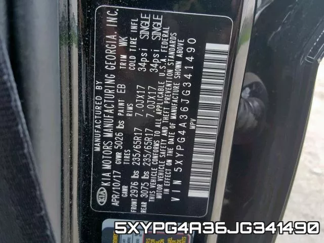 5XYPG4A36JG341490 фото 2