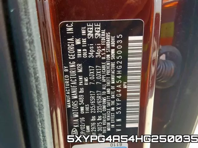 5XYPG4A54HG250035 фото 2