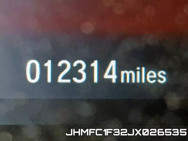 JHMFC1F32JX026535 фото 9
