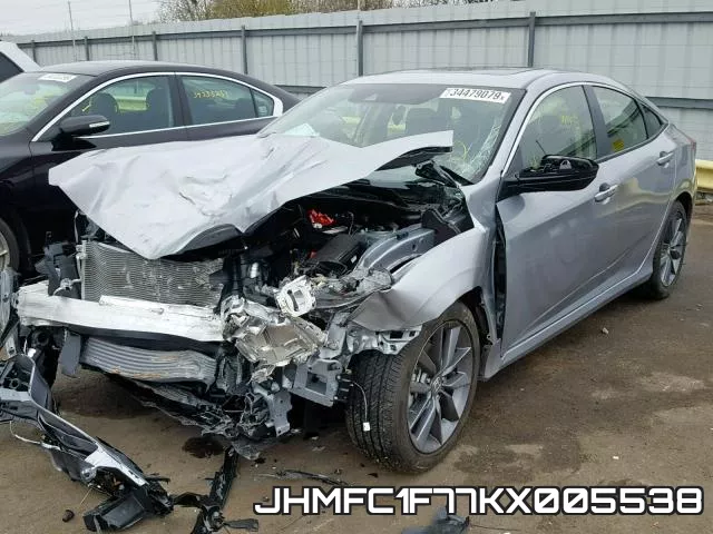 JHMFC1F77KX005538 фото 3