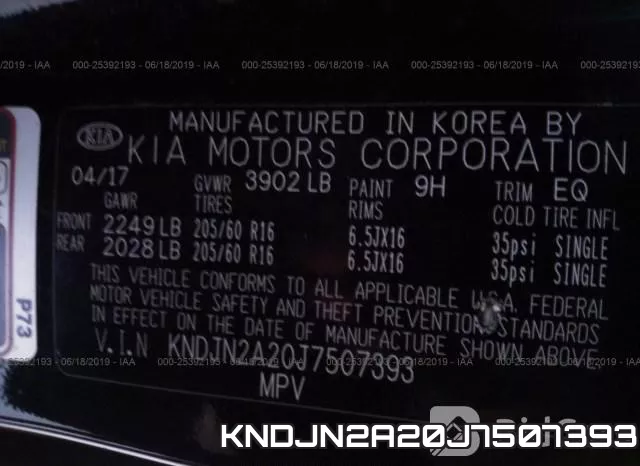 KNDJN2A20J7507393 фото 10