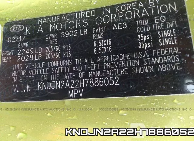 KNDJN2A22H7886052 фото 10