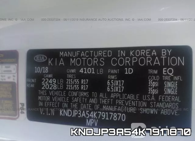 KNDJP3A54K7917870 фото 10