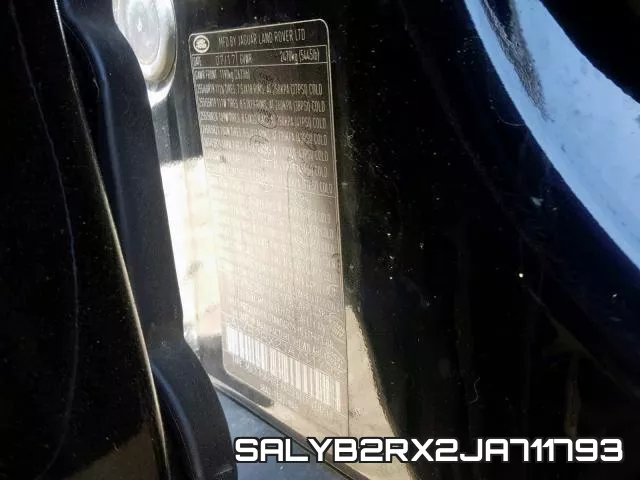 SALYB2RX2JA711793 фото 2