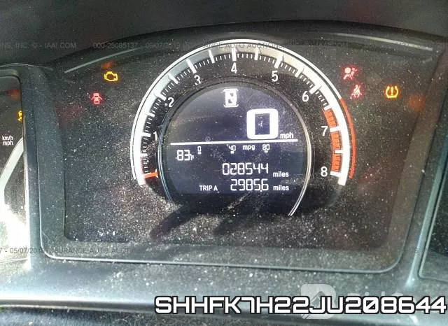 SHHFK7H22JU208644 фото 8