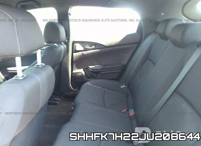 SHHFK7H22JU208644 фото 9
