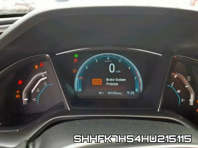 SHHFK7H54HU215115 фото 9