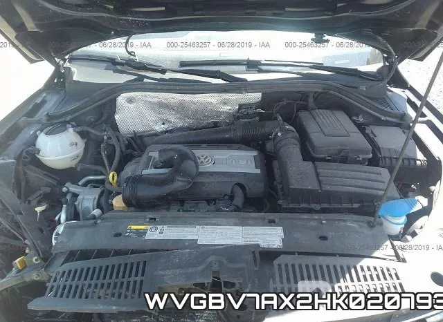 WVGBV7AX2HK020793 фото 2