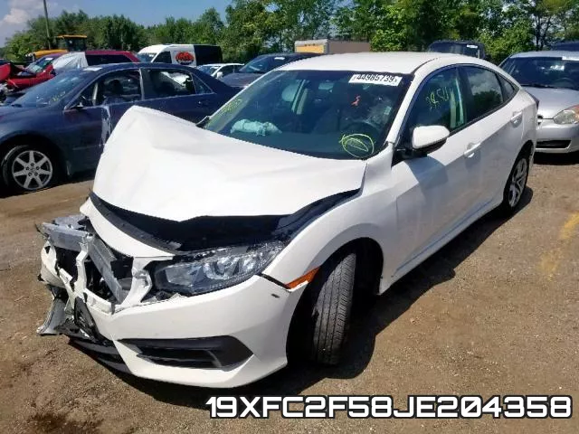 19XFC2F58JE204358 фото 3