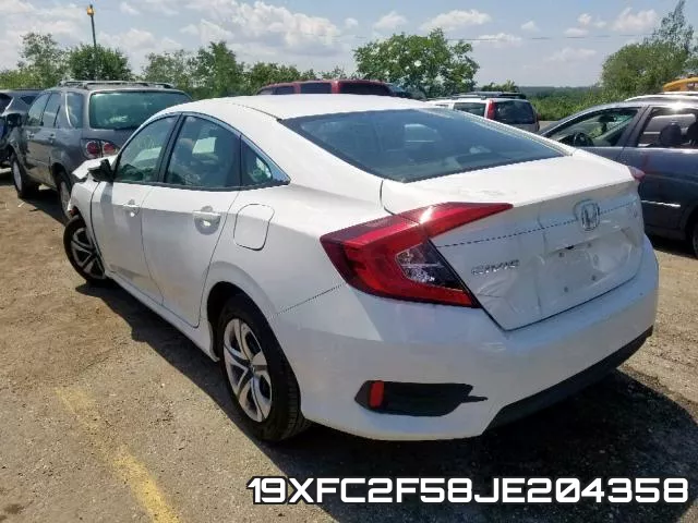 19XFC2F58JE204358 фото 4