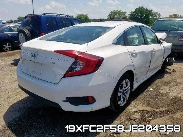 19XFC2F58JE204358 фото 5