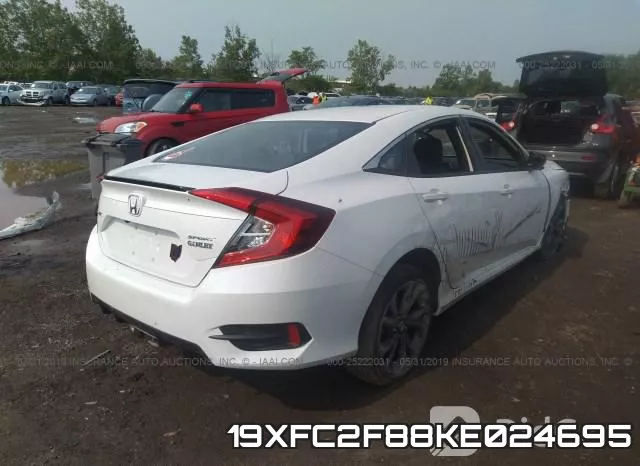 19XFC2F88KE024695 фото 4