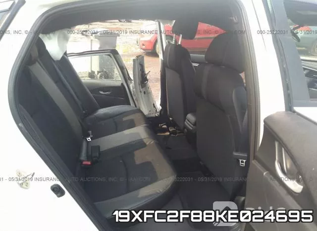 19XFC2F88KE024695 фото 8