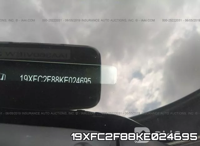 19XFC2F88KE024695 фото 9