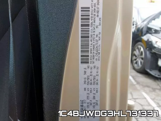1C4BJWDG3HL731337 фото 2