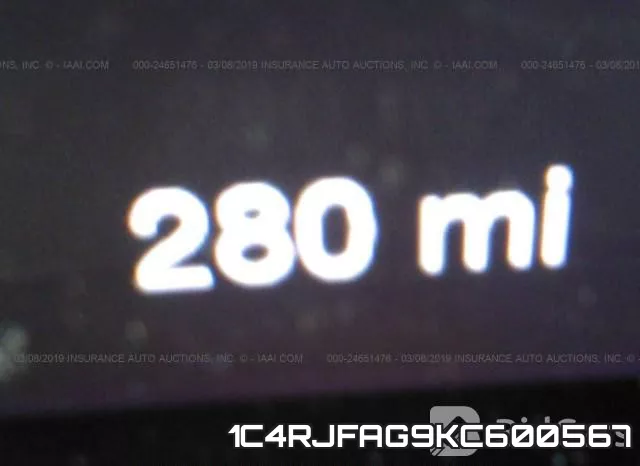 1C4RJFAG9KC600567 фото 8