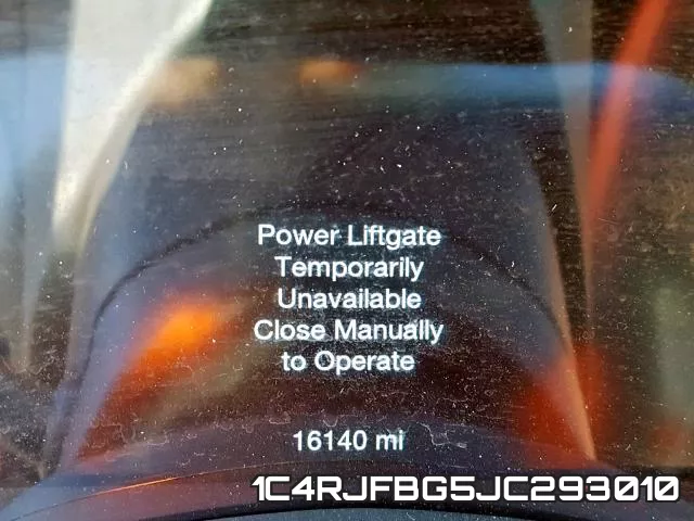 1C4RJFBG5JC293010 фото 9