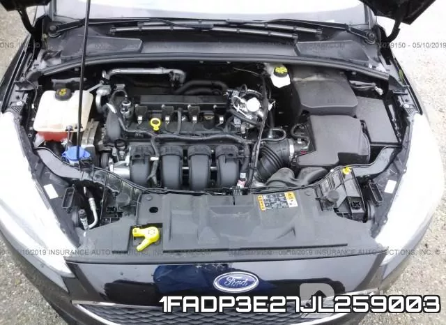 1FADP3E27JL259003 фото 2