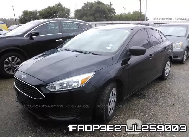 1FADP3E27JL259003 фото 3