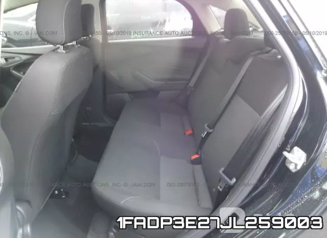 1FADP3E27JL259003 фото 9