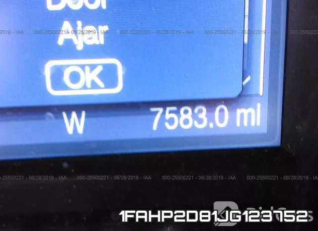 1FAHP2D81JG123752 фото 8