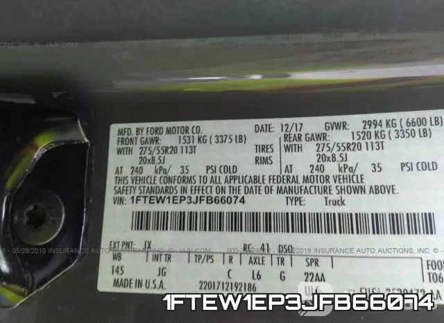 1FTEW1EP3JFB66074 фото 10