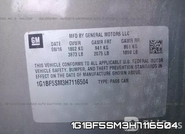 1G1BF5SM3H7116504 фото 10